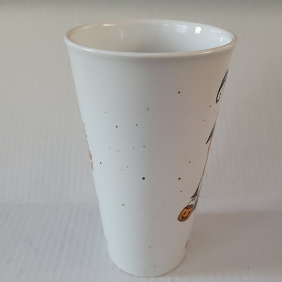 Cobwebs & Cauldrons Halloween Witch Coffee Tall Tumbler Cup - Picture 3 of 6